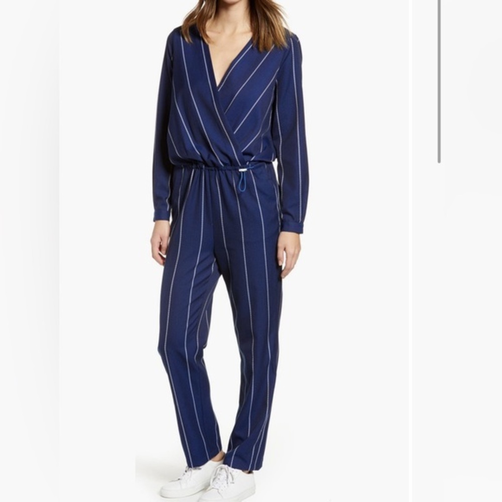 Scotch & Soda All in one striped surplice jumpsuit 
 Sold Out online Sz XS